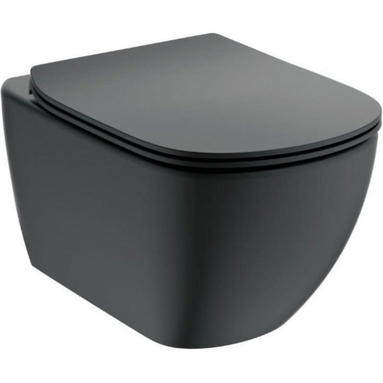 Унитаз подвесной Ideal Standard Tesi Black AquaBlade Унитаз подвесной Ideal Standard Tesi Black AquaBlade